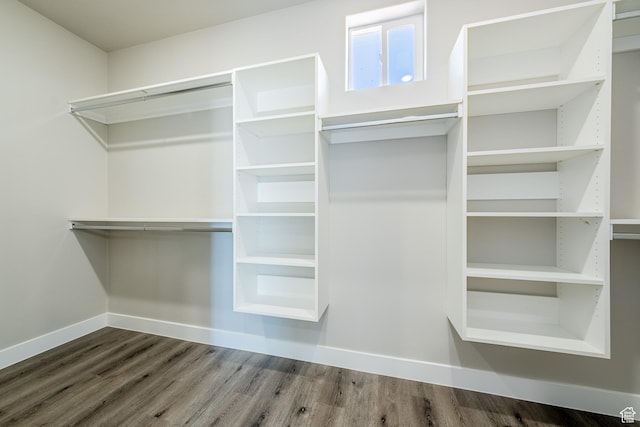 4377 E Colt Cir, Kanab, UT 84741 - walk in closet with wood finished floors