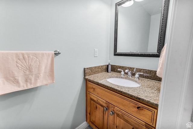 3265 N 1050 W, Pleasant View, UT 84414 - bathroom with vanity and baseboards