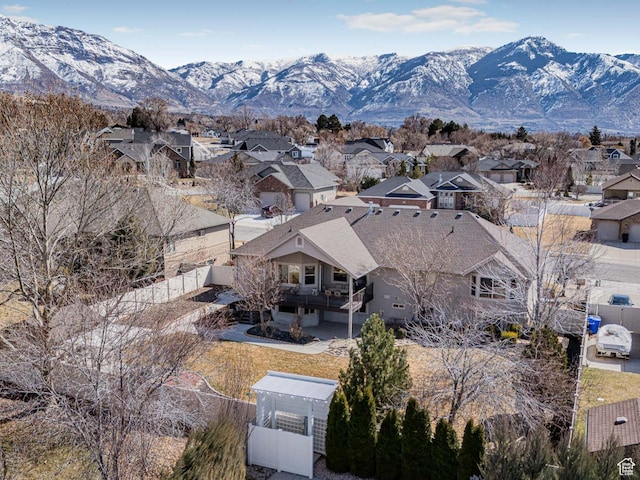3265 N 1050 W, Pleasant View, UT 84414 - aerial view featuring a mountain view and a residential view