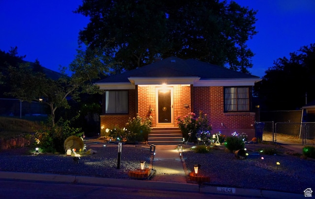 1653 E Lake St, Ogden, UT 84401 - view of front of property featuring brick siding and a gate