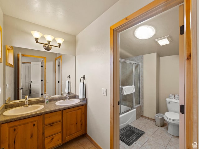 2 Desert Wind Dr Unit 2, Moab, UT 84532 - bathroom featuring tile patterned flooring, toilet, and a sink