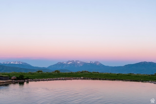 8376 E Aspen Rdg Unit 44, Heber City, UT 84032 - water view featuring mountains
