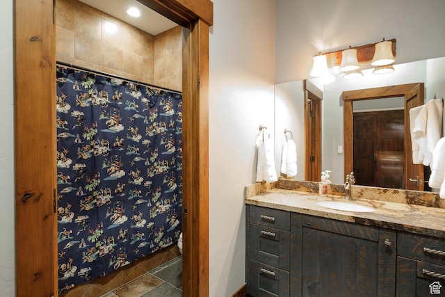 8376 E Aspen Rdg Unit 44, Heber City, UT 84032 - full bathroom with vanity and a shower with curtain