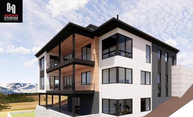 431 E Greystone Dr, Farmington, UT 84025 - view of building exterior featuring a mountain view
