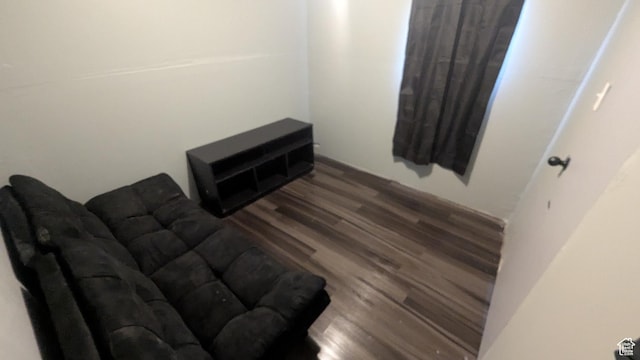 interior space featuring wood finished floors