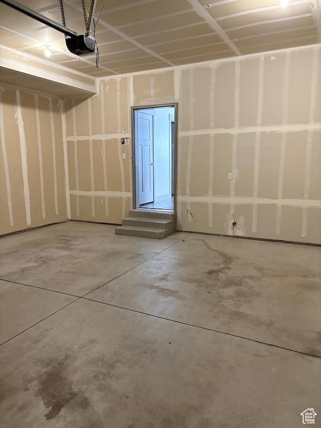 12734 S 1630 W, Riverton, UT 84065 - garage featuring a garage door opener