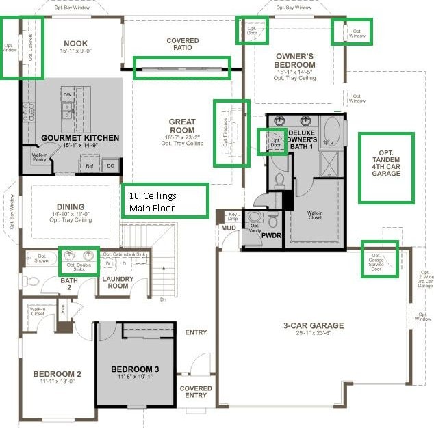 6211 W Wapiti Ridge Ln Unit 332, Herriman, UT 84096 - view of layout