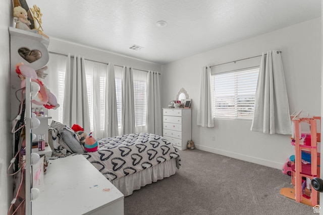 1639 E Yant Flant Dr, St George, UT 84790 - carpeted bedroom featuring visible vents and baseboards