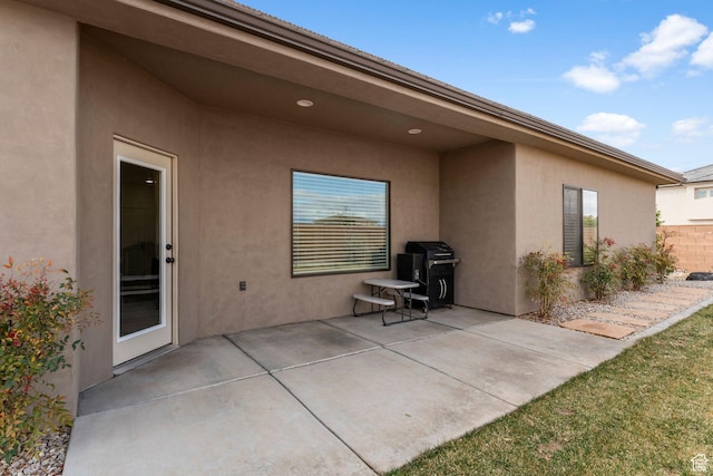 1639 E Yant Flant Dr, St George, UT 84790 - view of patio with grilling area