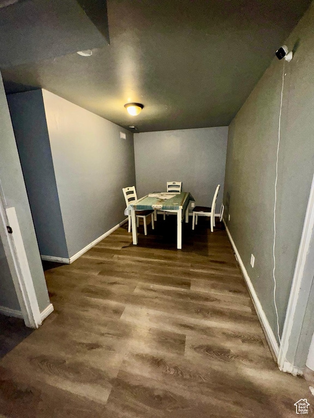 173 W Dimaggio Dr N, Tooele, UT 84074 - unfurnished dining area with wood finished floors and baseboards