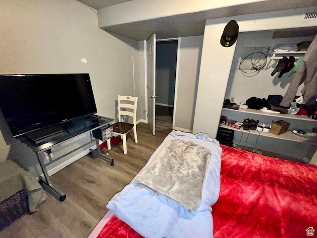 173 W Dimaggio Dr N, Tooele, UT 84074 - living area featuring visible vents and wood finished floors