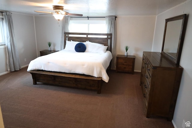 33 W 400 N, Orem, UT 84057 - bedroom featuring baseboards, carpet, and ceiling fan