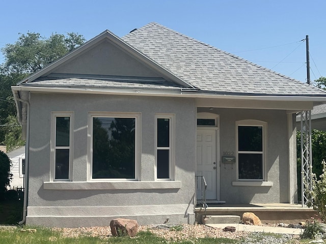1022 W 400 N, Salt Lake City, UT 84116 - view of front of home featuring a shingled roof and stucco siding