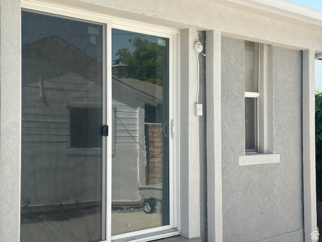 1022 W 400 N, Salt Lake City, UT 84116 - entrance to property with stucco siding