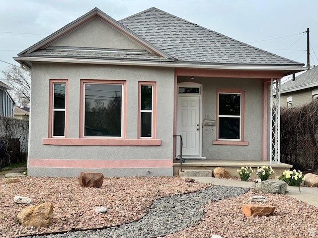 1022 W 400 N, Salt Lake City, UT 84116 - bungalow-style home with stucco siding and roof with shingles