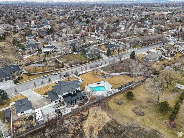 1146 W Jordan River Dr, South Jordan, UT 84095 - drone / aerial view featuring a residential view