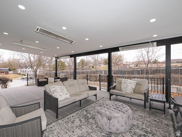 1146 W Jordan River Dr, South Jordan, UT 84095 - interior space with fence and an outdoor hangout area
