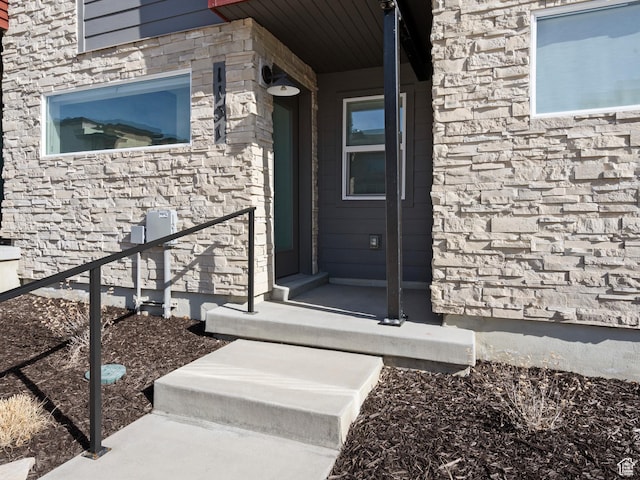 1151 Gambel Oak Way Unit 54, Park City, UT 84098 - entrance to property with stone siding
