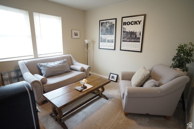 6835 S Larabrook Way, West Jordan, UT 84084 - view of carpeted living room