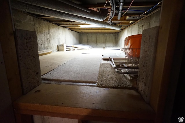 6835 S Larabrook Way, West Jordan, UT 84084 - view of unfinished basement