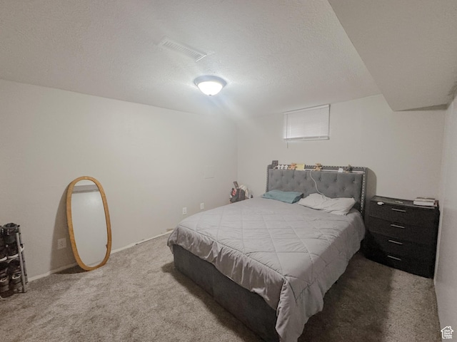 1993 W 4200 S, Roy, UT 84067 - bedroom with visible vents, a textured ceiling, and carpet flooring