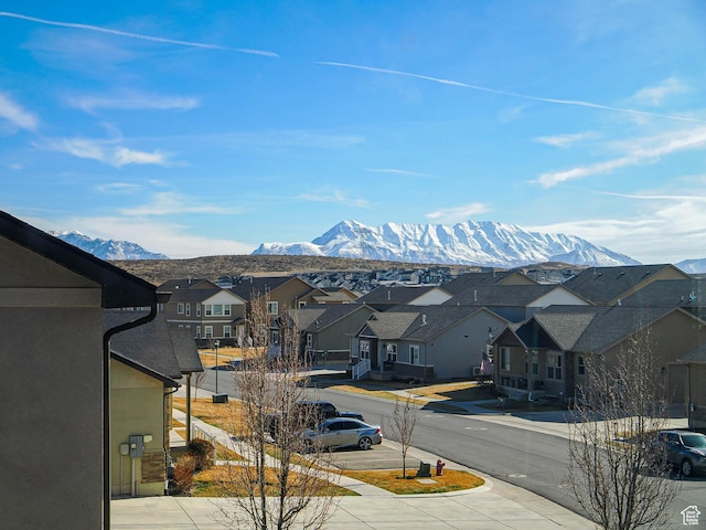 3765 E Cunninghill Dr, Eagle Mountain, UT 84005 - property view of mountains with a residential view