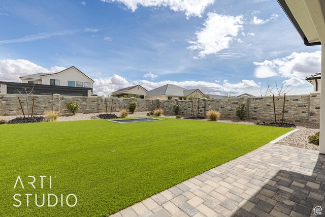 3823 S Kennedy Ln, Washington, UT 84780 - view of yard with a fenced backyard