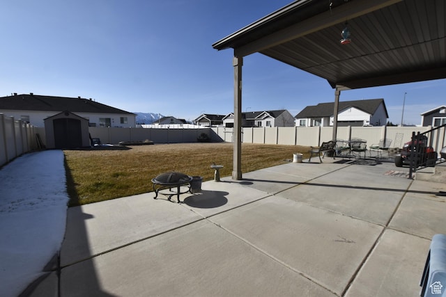 342 S 1250 E, Hyrum, UT 84319 - view of patio with a residential view