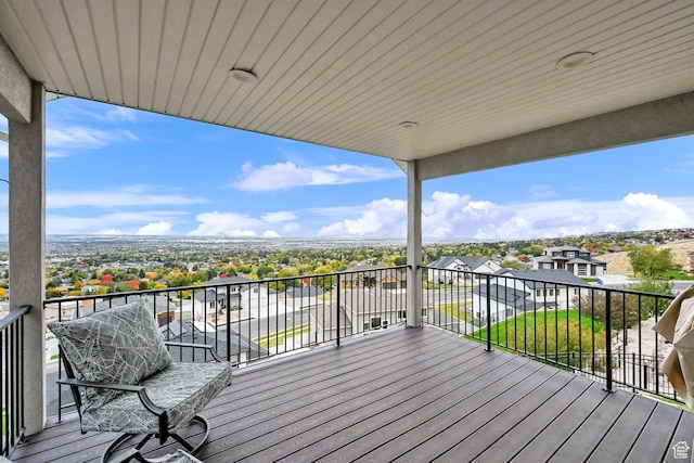 view of deck