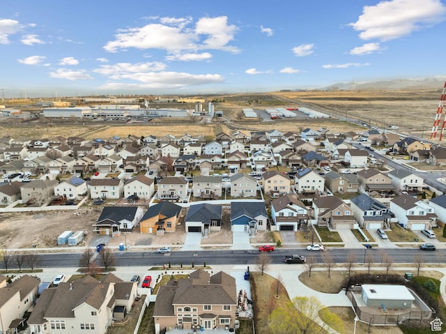 6317 W Cape Ridge Ln, West Valley City, UT 84128 - drone / aerial view with a residential view