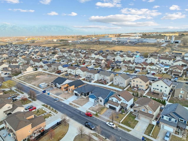 6317 W Cape Ridge Ln, West Valley City, UT 84128 - birds eye view of property with a residential view