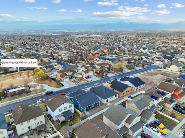 6317 W Cape Ridge Ln, West Valley City, UT 84128 - birds eye view of property with a residential view
