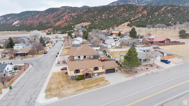 161 S Canyon Rd E, Parowan, UT 84761 - aerial view featuring a mountain view and a residential view