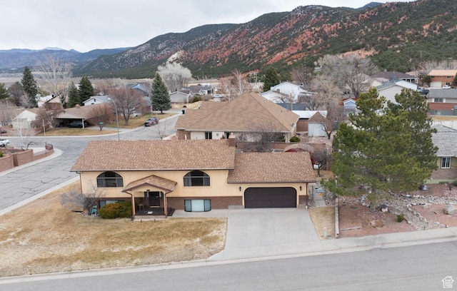 161 S Canyon Rd E, Parowan, UT 84761 - drone / aerial view with a mountain view and a residential view