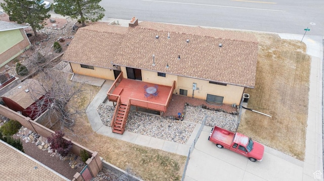 161 S Canyon Rd E, Parowan, UT 84761 - birds eye view of property