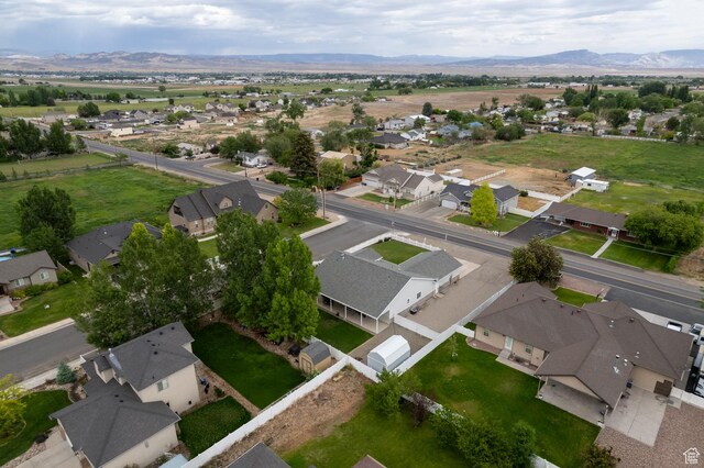 2922 S 500 E, Vernal, UT 84078 - aerial perspective of suburban area featuring mountains
