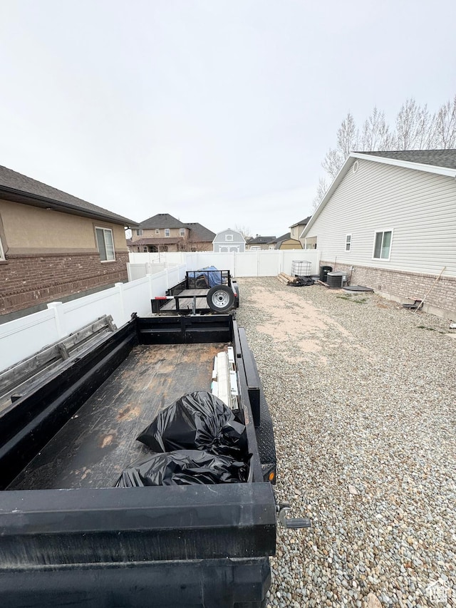 2922 S 500 E, Vernal, UT 84078 - exterior view of a fenced backyard and cooling unit