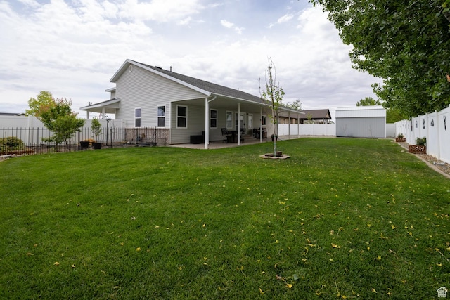 2922 S 500 E, Vernal, UT 84078 - rear view of house featuring a patio area
