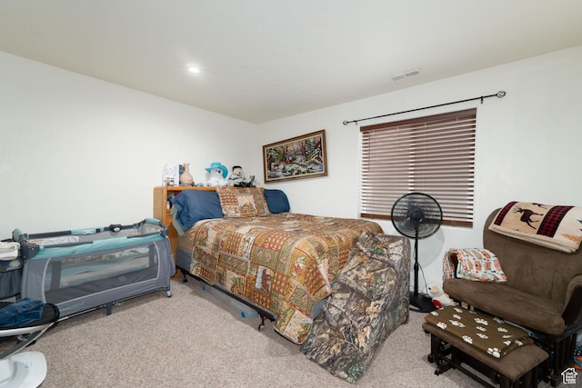 2922 S 500 E, Vernal, UT 84078 - carpeted bedroom featuring recessed lighting