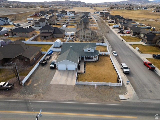 2922 S 500 E, Vernal, UT 84078 - aerial perspective of suburban area with a mountainous background