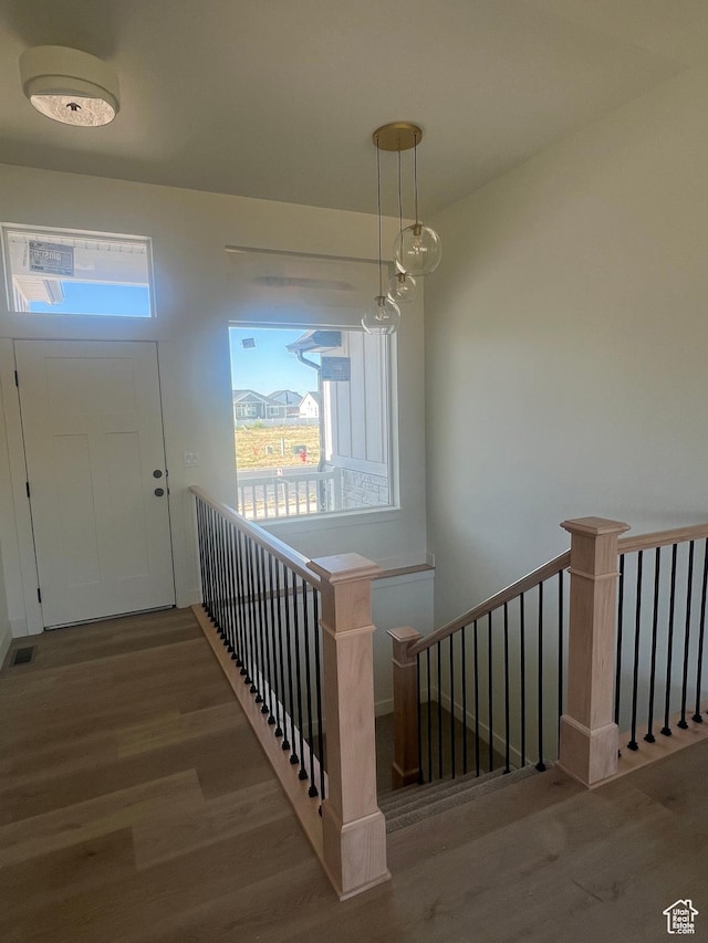 4652 W 25 N Unit 415, West Point, UT 84015 - foyer featuring wood finished floors and plenty of natural light