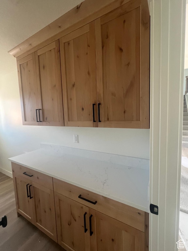 4652 W 25 N Unit 415, West Point, UT 84015 - bar area with wood finished floors and baseboards