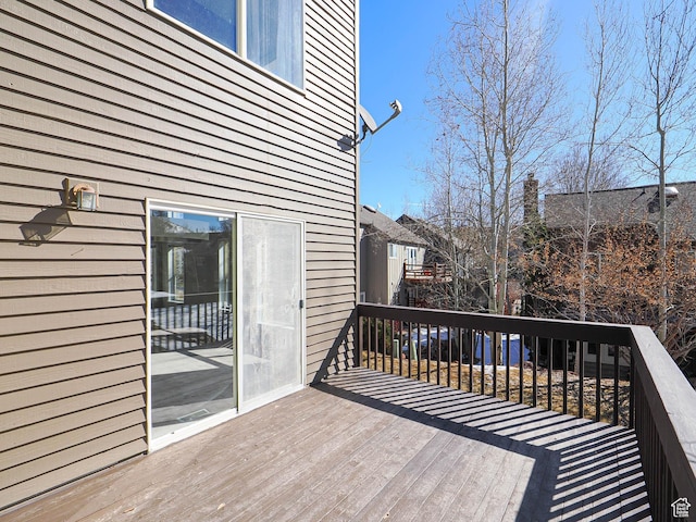 8004 Mustang Loop Rd, Park City, UT 84098 - view of wooden terrace