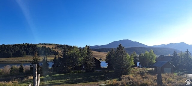 5085 Trumpeter, Island Park, ID 83429 - view of mountain feature featuring a water view