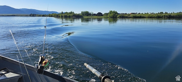 5085 Trumpeter, Island Park, ID 83429 - property view of water featuring a mountain view