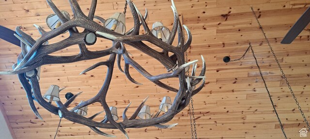 5085 Trumpeter, Island Park, ID 83429 - details with wooden walls