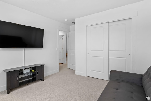 7382 W Butter Hollow Cir, Herriman, UT 84096 - living area with carpet floors and baseboards