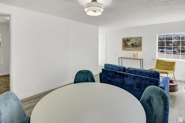 1278 E 22nd St S, Ogden, UT 84401 - dining space with baseboards and wood finished floors