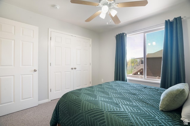 2581 W 2675 N, Farr West, UT 84404 - carpeted bedroom with ceiling fan and a closet