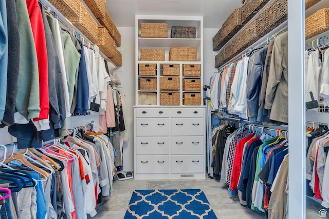 view of spacious closet